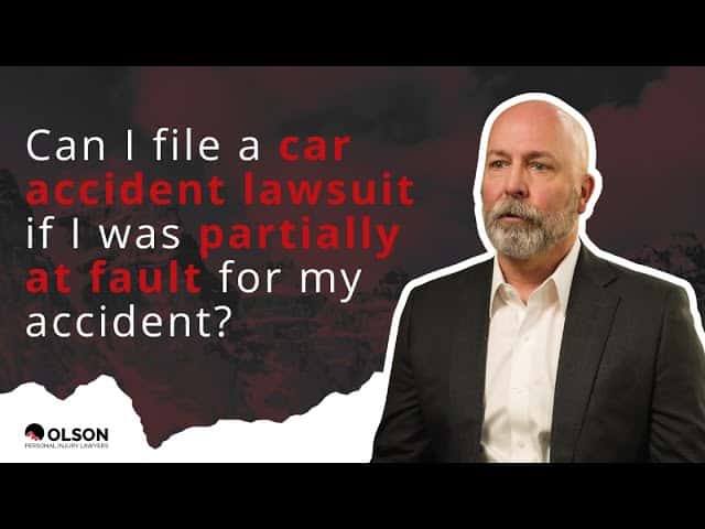 Can I File A Car Accident Lawsuit If I Was Partially At Fault For My Accident