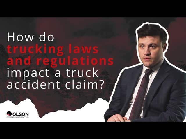How Do Trucking Laws And Regulations Impact A Truck Accident Claim