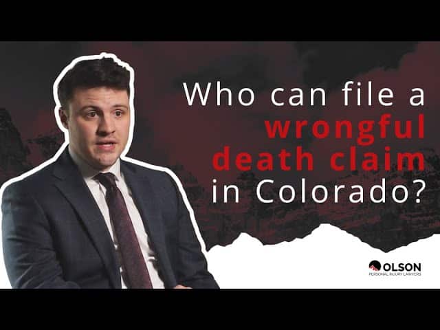 who can file a wrongful death claim in CO
