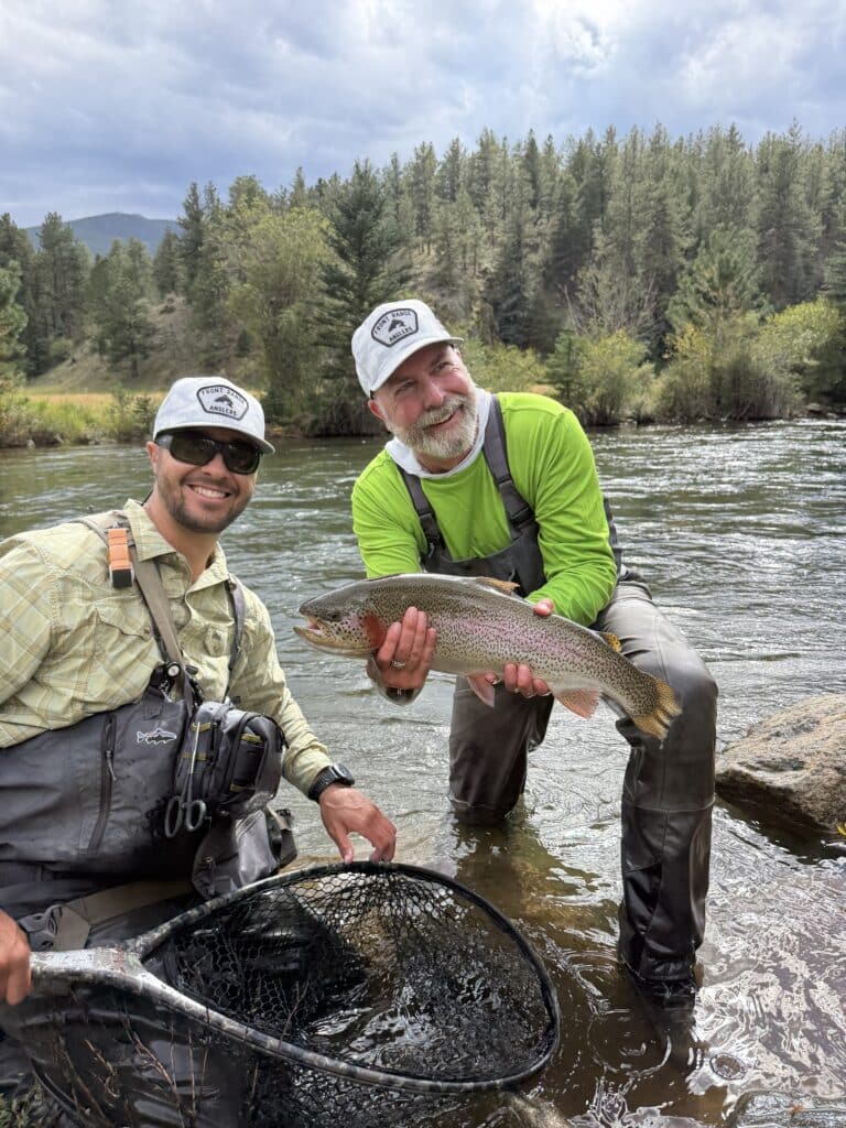 Sean fishing at project healing waters
