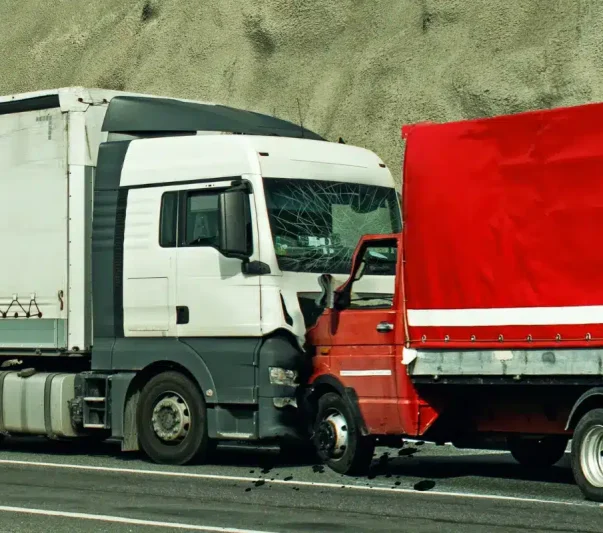 Head On Truck Collision