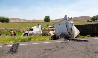 big rig accident